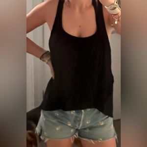 TOPSHOP Black Tank Top